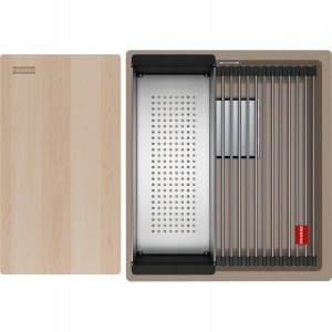 Zlewozmywak podwieszany Franke Kanon KNG PRO 110-37 Cappuccino