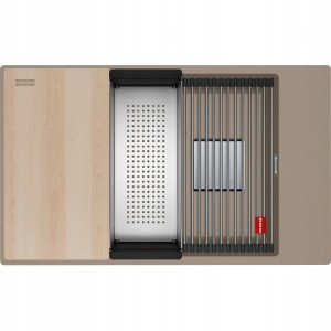 Zlewozmywak podwieszany Franke Kanon KNG PRO 110-62 Cappuccino