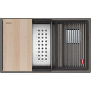 Zlewozmywak podwieszany Franke Kanon KNG PRO 160-46-21 Kamienny szary