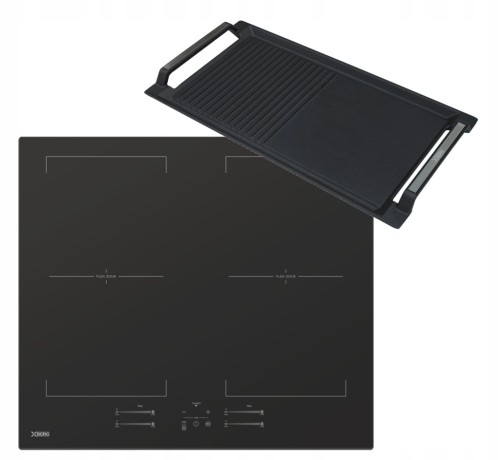 Płyta indukcyjna Berg BRGI6442LM 2.0 Matowa + grill BERG BRGRILLPAN
