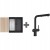 Zlewozmywak Franke Kanon KNG PRO 110-37 Czarny mat + bateria Active L Twist