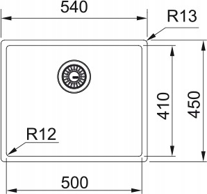 Zlewozmywak Franke Mythos BXM 210/110-50 Miedziany
