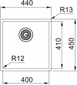 Zlewozmywak Franke Mythos BXM 210/110-40 Miedziany