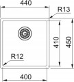 Zlewozmywak Franke Mythos BXM 210/110-40 Antracyt