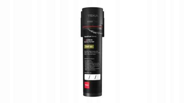System filtrujący Teka TWF 150 BLACK - fitracja węglowa do 12 miesięcy