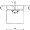 Zlewozmywak farmerski Franke Belfast BFK 720-36-36 Biały polarny ceramika