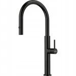 Bateria kuchenna Franke Pescara J pull-out spray Czarna stal szlachetna