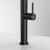 Bateria kuchenna Franke Pescara J pull-out spray Czarna stal szlachetna