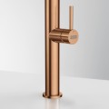 Bateria kuchenna Franke Pescara J pull-out spray Miedź