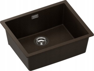 Zlewozmywak podwieszany Schock Kaia N-100L Bronze CRISTADUR STUDIO