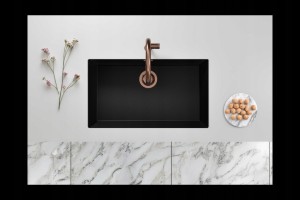 Zlewozmywak podwieszany Schock Kaia N-100XL Magnolia CRISTADUR STUDIO