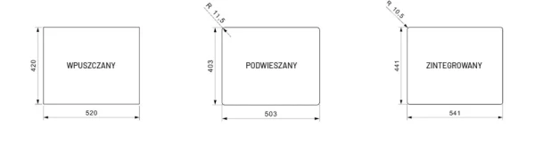 Zlewozmywak 3w1 Reginox New York 50x40 PVD Copper II stalowy
