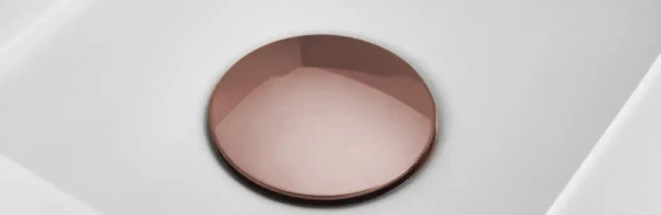 Nakładka odpływu SystemCeram Miedź Copper do zlewozmywaków ceramicznych
