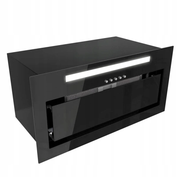 Okap kuchenny podszafkowy Globalo Senturo 60.3 Black 60 cm