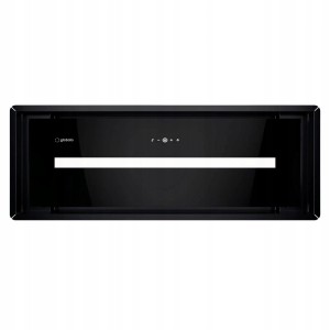 Okap kuchenny podszafkowy Globalo Pinelio 80.1 Black 80 cm
