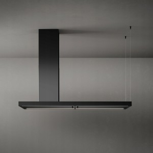 Okap wyspowy Falmec Elle Black Isola 175 czarny 800 m³/h