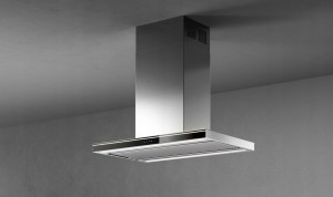Okap wyspowy Falmec Lumina LED NRS Isola 90 czarny 800 m³/h