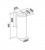 Okap przyścienny Falmec Polar Light Evo 35 Rame miedziany perłowy 800 m³/h