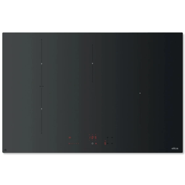 Płyta indukcyjna Elica Ratio Connex 804 Plus RAW Czarne szkło matowe