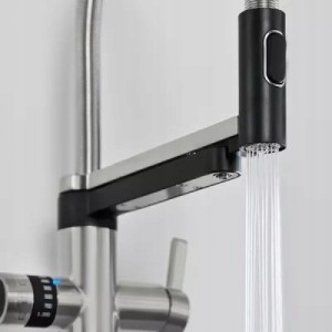 Bateria wielofunkcyjna Bateria BLANCO EVOL-S Pro Soda powłoka PVD Steel