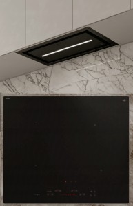 Płyta indukcyjna Ciarko CulinaSync Advanced Matte 60 cm + okap Uno 55