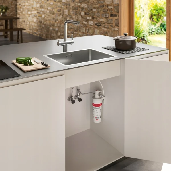 Bateria Franke Atlas Neo Clear Water pull-out Stal szlachetna
