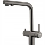 Bateria Franke Atlas Neo Clear Water pull-out Antracyt