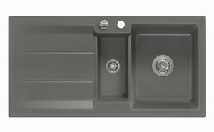 Zlewozmywak nakładany Systemceram Genea 100 Ceramika Lava